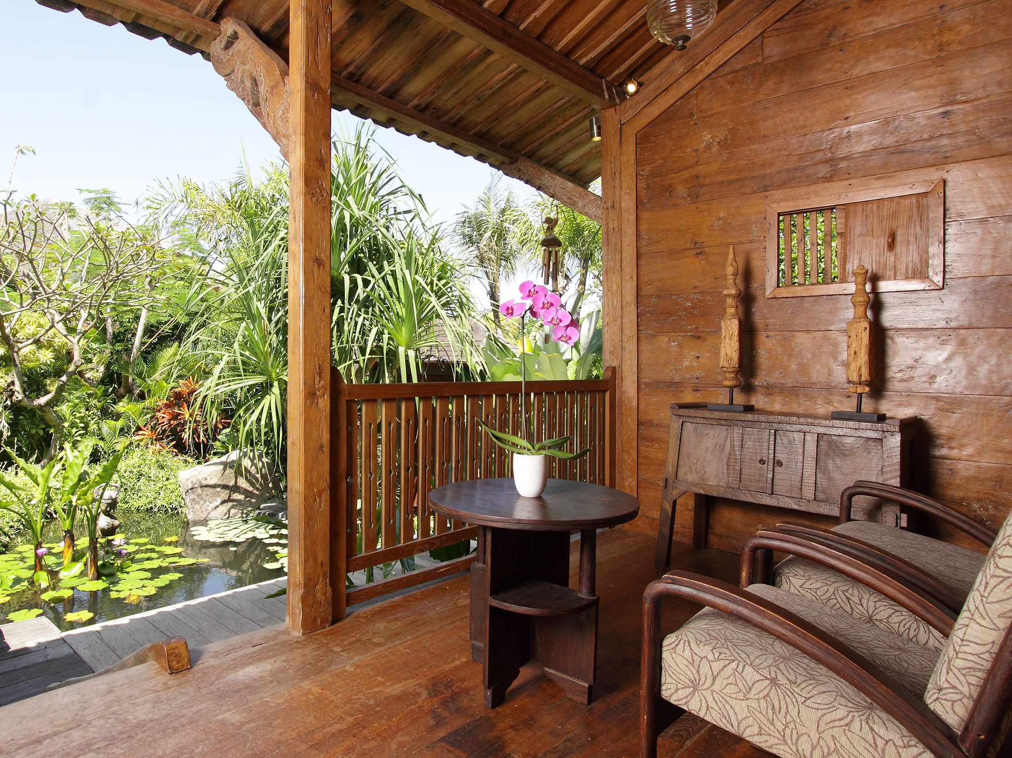 Villa Radha - Porch seating - Dea Villas - Villa Radha, Canggu, Bali